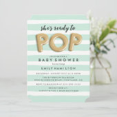 Klaar om te barsten | Baby Shower Uitnodiging (Staand voorkant)