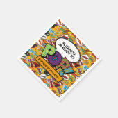 Klaar om te barsten Leuk moderne stripboek babyfee Servet (Hoek)