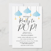 Klaar om te barsten Twinkle Twinkle Jongen Baby Sh Kaart (Voorkant)