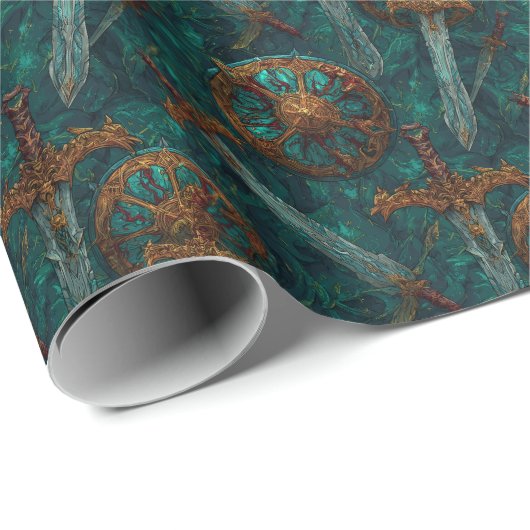 Klaar-om-te-battelen D&D-avontuur Cadeaupapier (Rol Hoek)