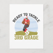 Klaar om te beginnen met 3e graad voetbal fantasy  uitnodiging briefkaart (Voorkant)