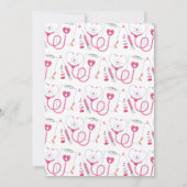 Klaar om te bellen Shots Nurse Afstuderen Kaart (Achterkant)