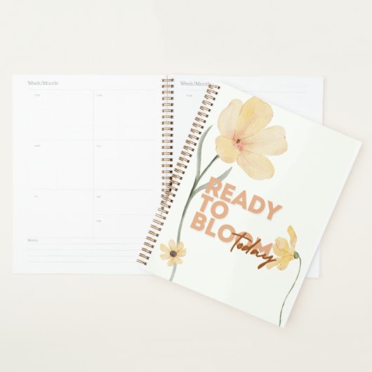 Klaar om te bloeien planner (Display)