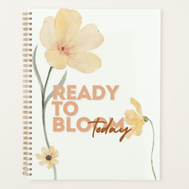 Klaar om te bloeien planner