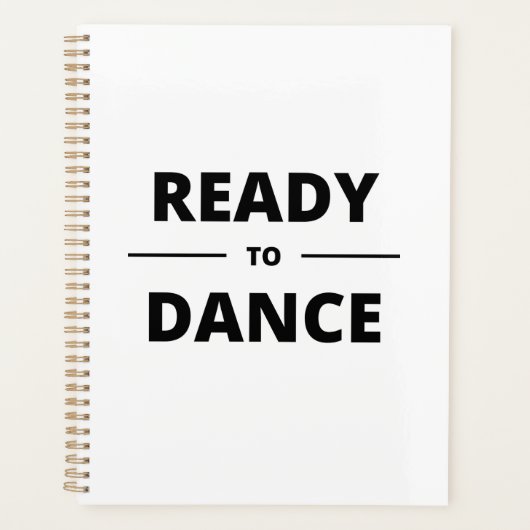 KLAAR OM TE DANKEN PLANNER (Voorkant)