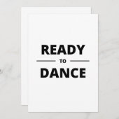 KLAAR OM TE DANKEN SAVE THE DATE (Voorkant / Achterkant)