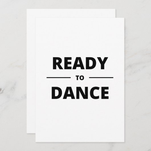 KLAAR OM TE DANKEN SAVE THE DATE (Voorkant / Achterkant)