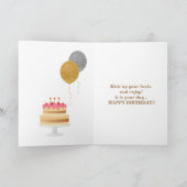 Klaar om te dansen voor je verjaardag kaart (Binnen)