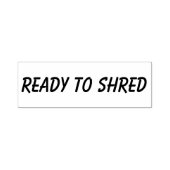 Klaar om te delen, zakelijke postzegeltypografie  zelfinktende stempel (Design)