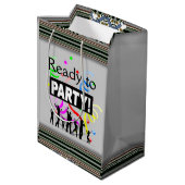 Klaar om te feesten cadeautas (Achterkant Gekanteld)