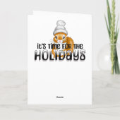 Klaar om te feesten? Mardi Gras Chihuahua Kaart (Achterkant)