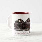 "Klaar om te feesten" Verjaardag Mok (Voorkant links)