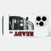Klaar om te Gaan iPhone Hoesje (Achterkant horizontaal)