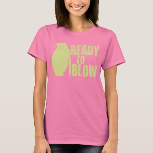 Klaar om te gloeien t-shirt (Voorkant)