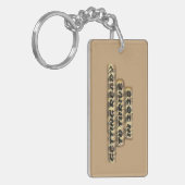 Klaar om te groeien in 2025 sleutelhanger (Voorkant Links)