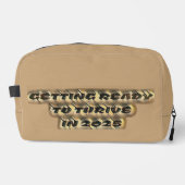 Klaar om te groeien in 2025 toilettasje (Voorkant)