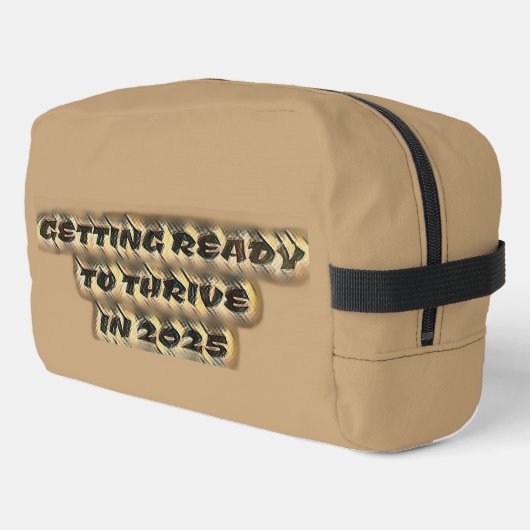 Klaar om te groeien in 2025 toilettasje (Linkerhoek)