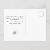 Klaar om te Herfsten in de liefde? | Huis voor spe Briefkaart (Achterkant)