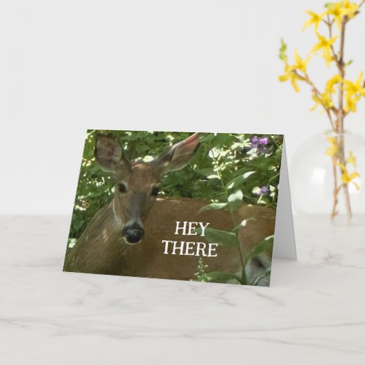 KLAAR OM TE HOREN DAT IK EEN ZEER GELUKKIGE VERJAA KAART (Gele Bloem)