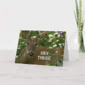 KLAAR OM TE HOREN DAT IK EEN ZEER GELUKKIGE VERJAA KAART (Voorkant)