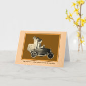 Klaar om te knokken kaart (Gele Bloem)