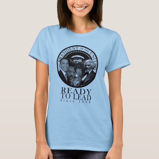 Klaar om te leiden sinds 1888 t-shirt (Voorkant)