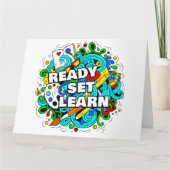 Klaar om te leren - Leerling voor docenten en stud Kaart (Voorkant)