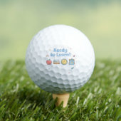Klaar om te leren Schattig terug naar school Golfballen (Insitu Shirt)
