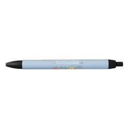 Klaar om te leren Schattig terug naar school Zwarte Inkt Pen