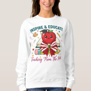 "Klaar om te leren terug naar school T-shirt" Trui