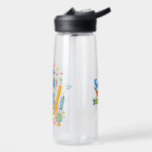 Klaar om te leren waterfles (Links)