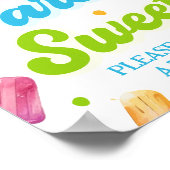 Klaar om te Poppen Baby shower Baby's zijn Sweet F Poster (Hoek)