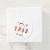 Klaar om te Poppen Baby shower Dank u Bedankjes Labels (In situ)