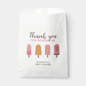 Klaar om te Poppen Baby shower Dank u Bedankzakje (Voorkant)