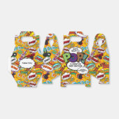 Klaar om te Poppen Baby shower Fun Comic Book Bedankdoosjes (Uitgevouwen)