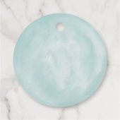 Klaar om te poppen! baby shower gunst dank u bedankjes labels (Achterkant)