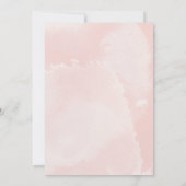 Klaar om te poppen! baby shower inviteren kaart (Achterkant)