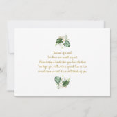 Klaar om te poppen Baby shower meisje Uitnodiging (Achterkant)