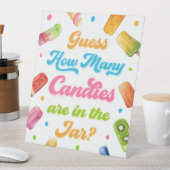 Klaar om te Poppen Baby shower Popsicle Raad Hoeve Reclamebord Met Voetstuk (Insitu)