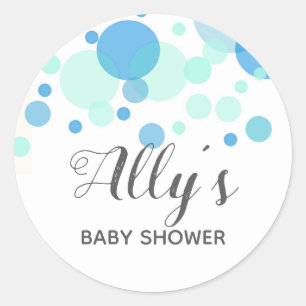 Klaar om te Poppen! Baby shower Stickers gepersona