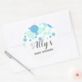 Klaar om te Poppen! Baby shower Stickers gepersona (Envelop)