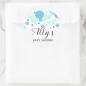 Klaar om te Poppen! Baby shower Stickers gepersona (Tas)