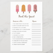 Klaar om te Poppen Baby shower Vind het Gastenspel Flyer (Voorkant)