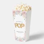 "Klaar om te Poppen" Floral Baby shower Ballonnen Bedankdoosjes (Popped)