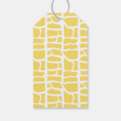 Klaar om te Poppen Giraffe Gift Label Cadeaulabel (Achterkant)