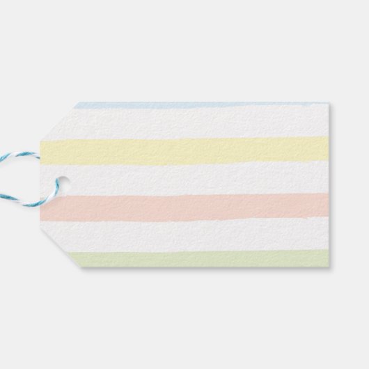 Klaar om te Poppen Popsicle Baby shower Party Favo Cadeaulabel (Achterkant Horizontaal)