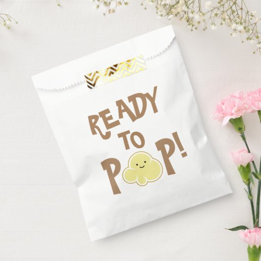 Klaar om te Poppen Schattigee Popcorn Kernel Bedankzakje (Gezegeld)