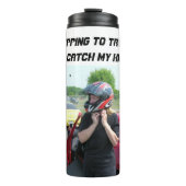 KLAAR OM TE PROBEREN MIJN KIND TE VANGEN THERMOSBEKER (Voorkant)