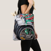 klaar om te rijden tote bag (Dichtbij)