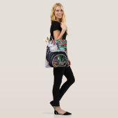 klaar om te rijden tote bag (Op model)